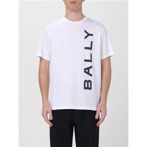 Bally t-shirt bally uomo colore bianco