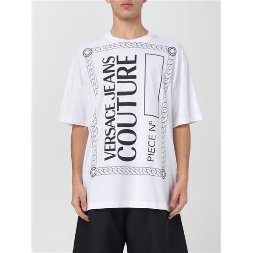 Versace Jeans Couture t-shirt versace jeans couture uomo colore bianco