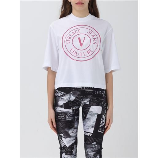 Versace Jeans Couture t-shirt versace jeans couture donna colore bianco
