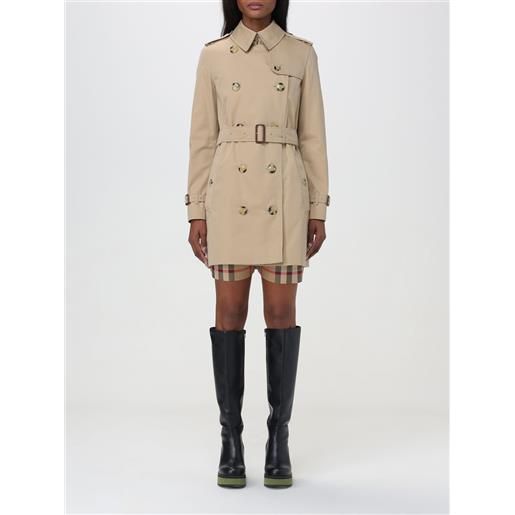 Burberry trench burberry donna colore sabbia