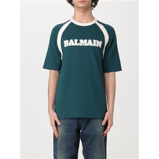 Balmain t-shirt balmain uomo colore verde