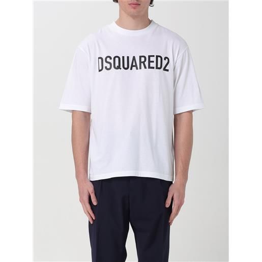 Dsquared2 t-shirt dsquared2 uomo colore bianco