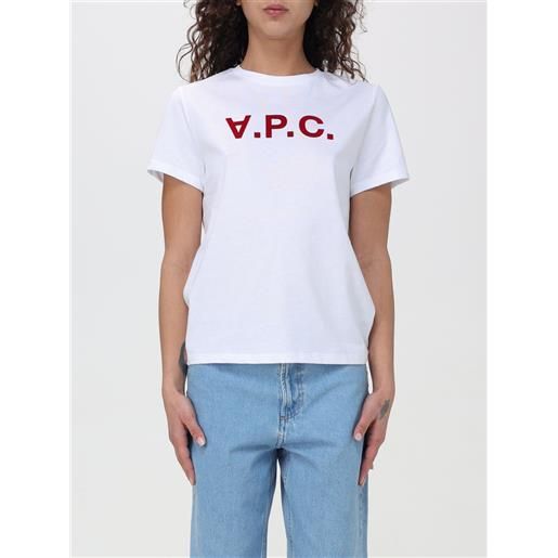 A.p.c. t-shirt a. P. C. Donna colore bianco
