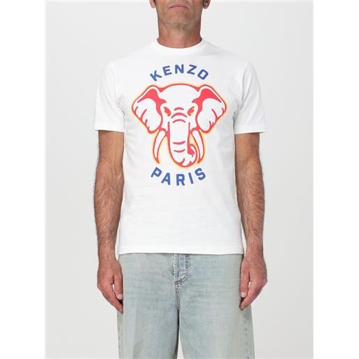Kenzo t-shirt di cotone elefant Kenzo paris