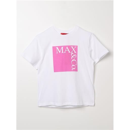 Max & co. Kid t-shirt max & co. Kid bambino colore bianco