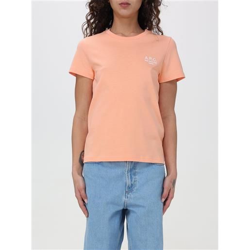 A.p.c. t-shirt a. P. C. Donna colore arancione