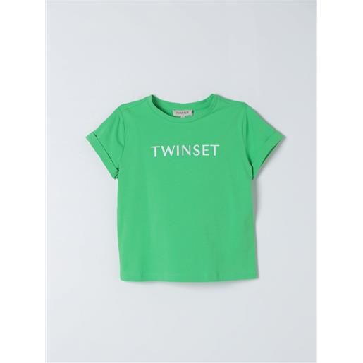 Twinset t-shirt twinset bambino colore verde