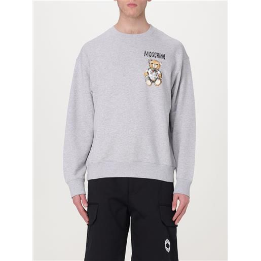 Moschino Couture felpa moschino couture uomo colore grigio