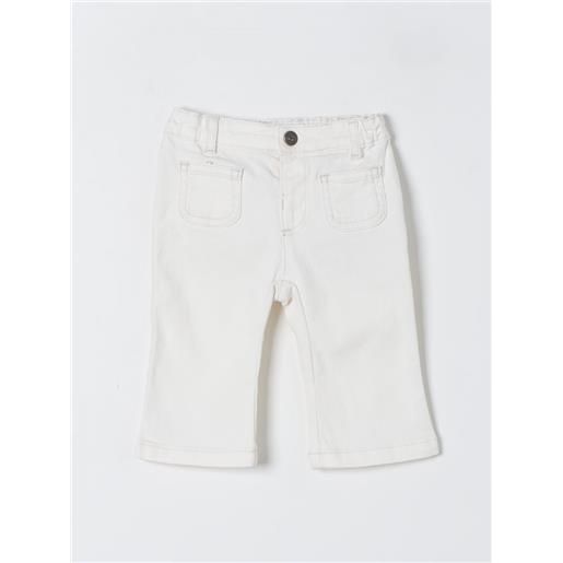 Bonpoint pantalone bonpoint bambino colore bianco