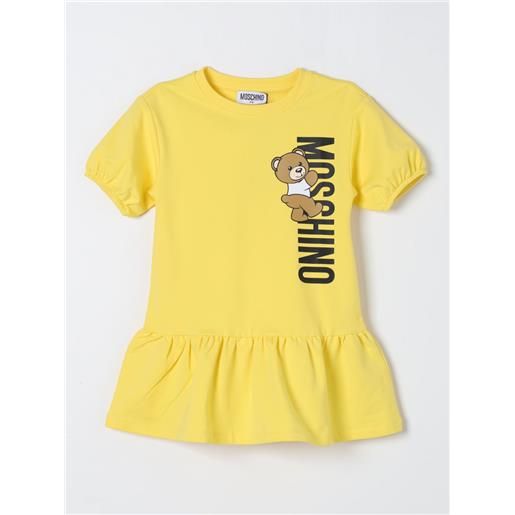 Moschino Kid abito moschino kid bambino colore giallo