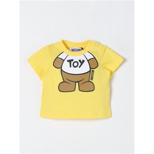 Moschino Baby t-shirt moschino baby bambino colore giallo