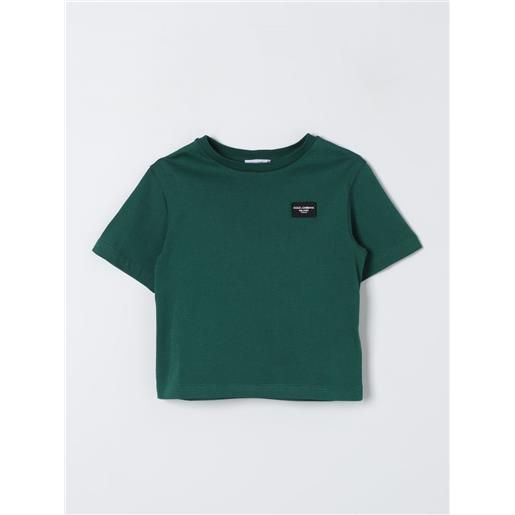 Dolce & Gabbana t-shirt dolce & gabbana bambino colore verde