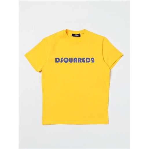 Dsquared2 Junior t-shirt dsquared2 junior bambino colore giallo