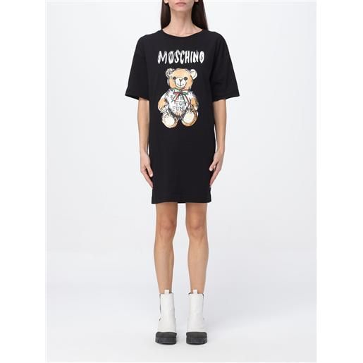 Moschino Couture abito a t-shirt teddy Moschino Couture
