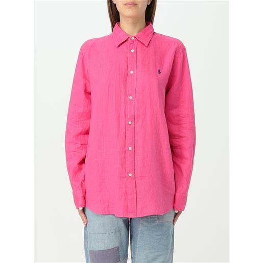 Polo Ralph Lauren camicia polo ralph lauren donna colore rosa
