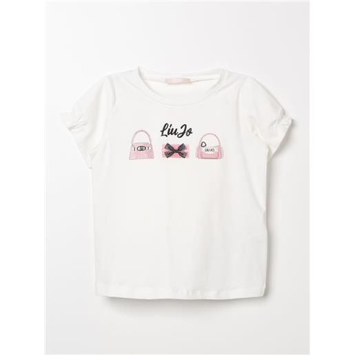 Liu Jo Kids t-shirt liu jo kids bambino colore bianco