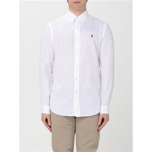 Polo Ralph Lauren camicia polo ralph lauren uomo colore bianco