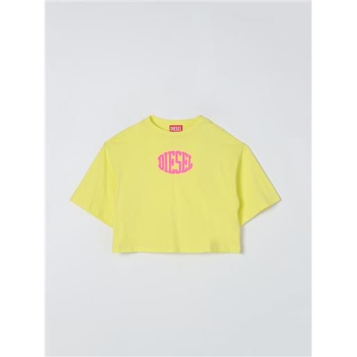 Diesel t-shirt diesel bambino colore giallo