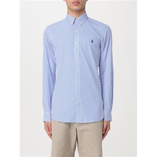 Polo Ralph Lauren camicia polo ralph lauren uomo colore blue