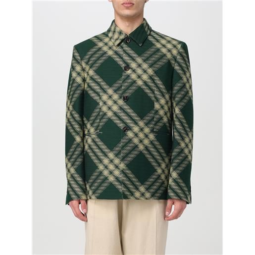 Burberry camicia-giacca di lana Burberry