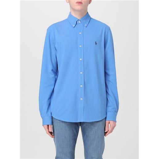 Polo Ralph Lauren camicia polo ralph lauren uomo colore blue