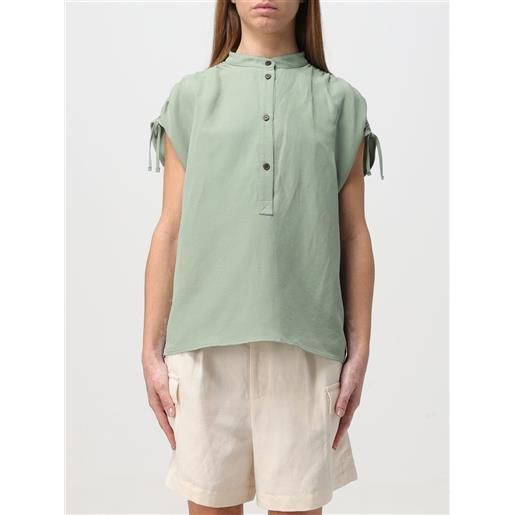Woolrich camicia woolrich donna colore salvia