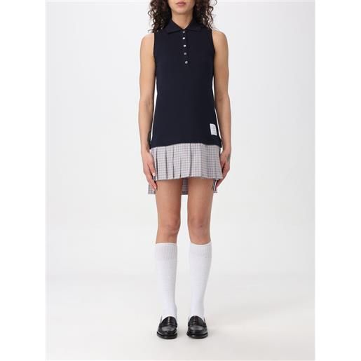 Thom Browne abito thom browne donna colore blue navy