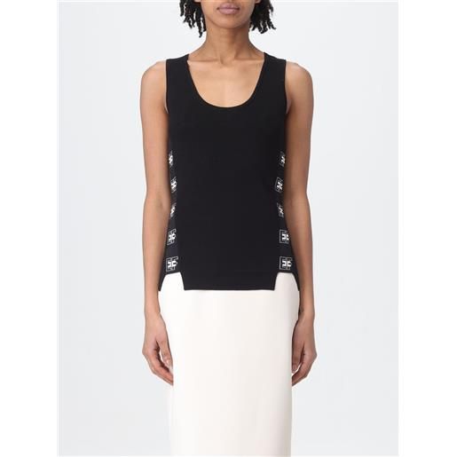 Elisabetta Franchi top e bluse elisabetta franchi donna colore nero