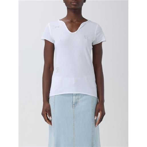 Zadig & Voltaire t-shirt zadig & voltaire donna colore bianco