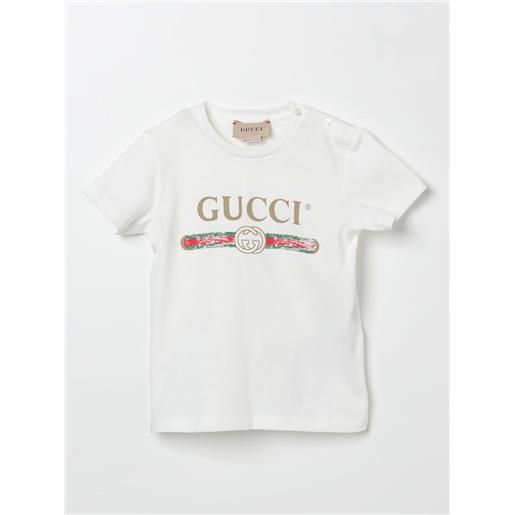 Gucci t-shirt gucci bambino colore bianco