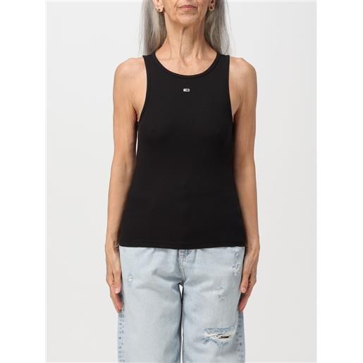 Tommy Jeans top e bluse tommy jeans donna colore nero