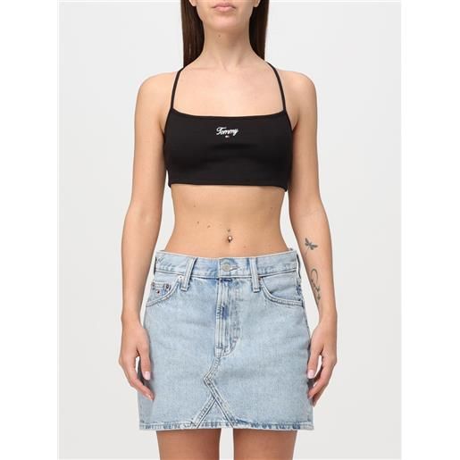 Tommy Jeans top e bluse tommy jeans donna colore nero