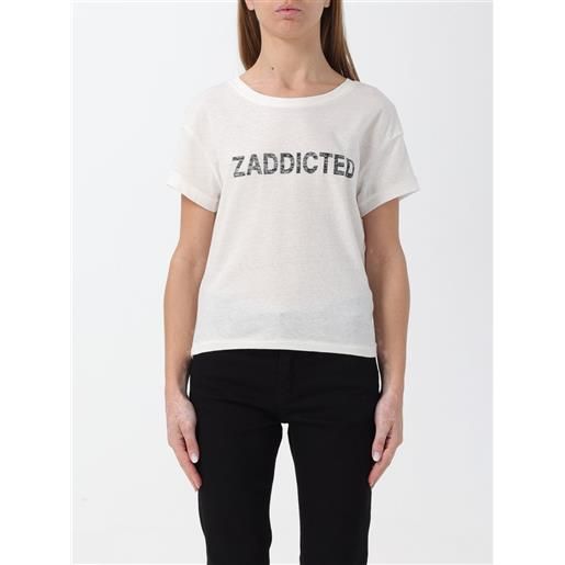 Zadig & Voltaire t-shirt zadig & voltaire donna colore avorio