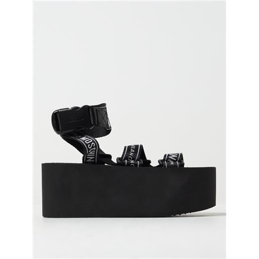 Moschino Couture scarpe con zeppa moschino couture donna colore nero