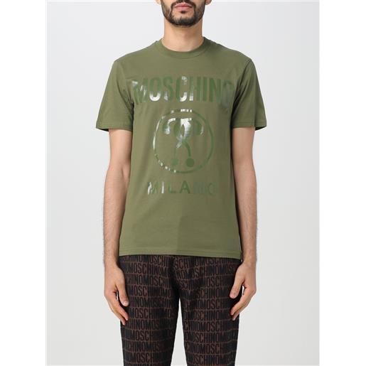 Moschino Couture t-shirt moschino couture uomo colore militare