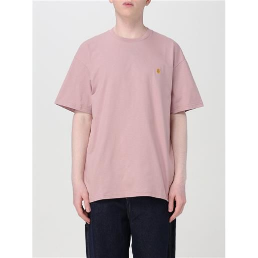 Carhartt Wip t-shirt carhartt wip uomo colore rosa