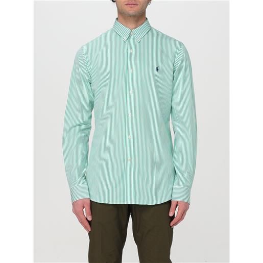 Polo Ralph Lauren camicia polo ralph lauren uomo colore verde