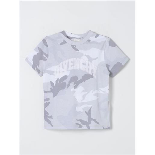 Givenchy t-shirt givenchy bambino colore grigio