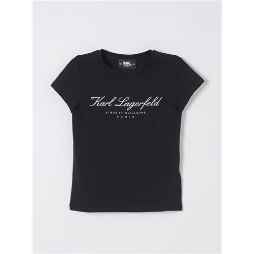 Karl Lagerfeld Kids t-shirt karl lagerfeld kids bambino colore nero