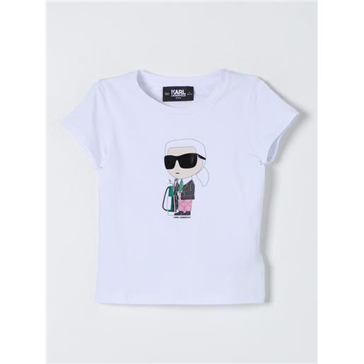 Karl Lagerfeld Kids t-shirt karl lagerfeld kids bambino colore bianco
