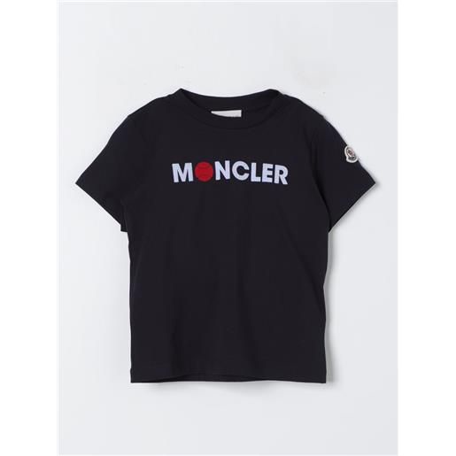 Moncler t-shirt moncler bambino colore blue