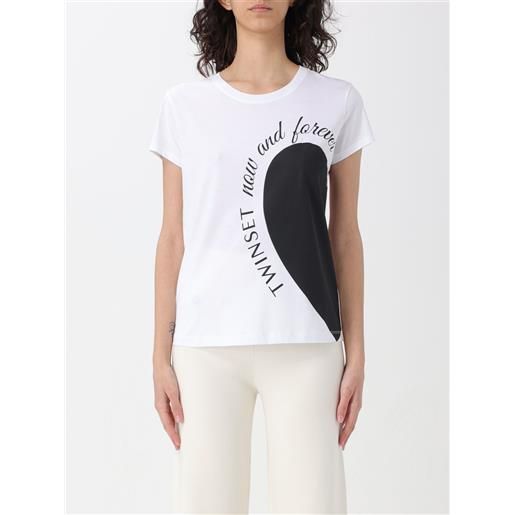 Twinset t-shirt Twinset in cotone con stampa logo