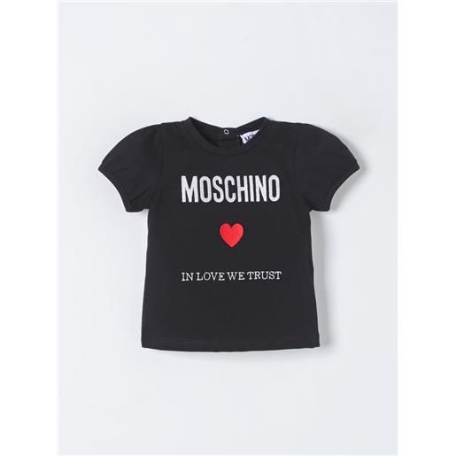 Moschino Baby t-shirt moschino baby bambino colore nero