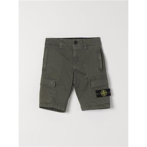 Stone Island Junior pantaloncino stone island junior bambino colore verde