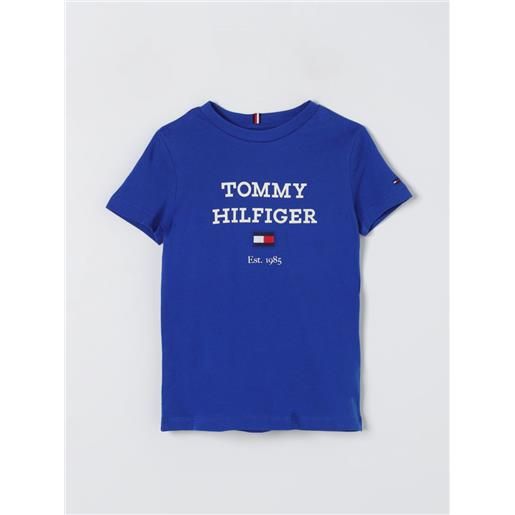 Tommy Hilfiger t-shirt tommy hilfiger bambino colore elettrico