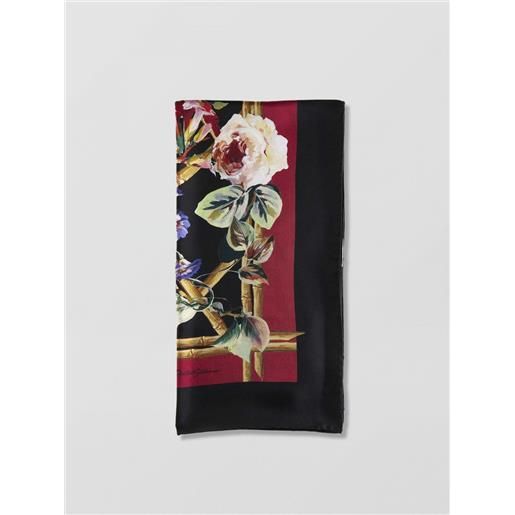 Dolce & Gabbana foulard Dolce & Gabbana in seta con stampa floreale all over