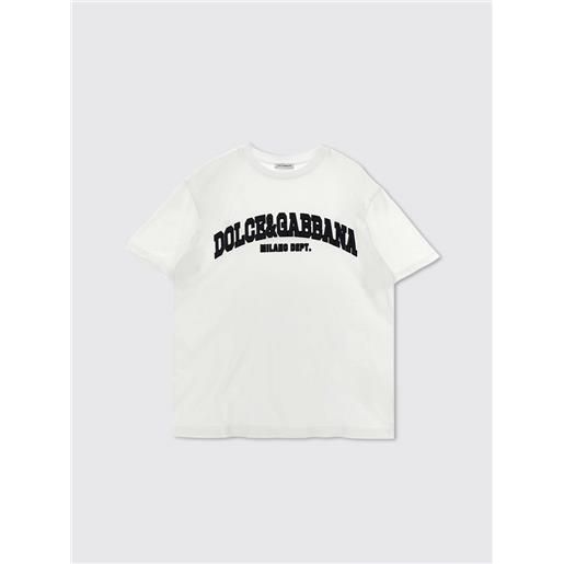 Dolce & Gabbana t-shirt dolce & gabbana bambino colore bianco
