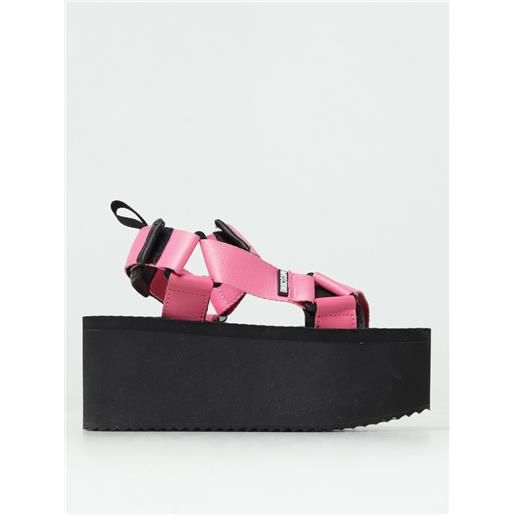 Moschino Couture sandalo platform Moschino Couture in tessuto