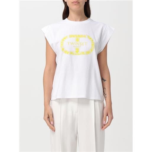 Twinset t-shirt twinset donna colore bianco 1