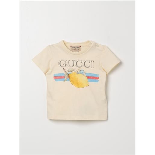 Gucci t-shirt gucci bambino colore giallo